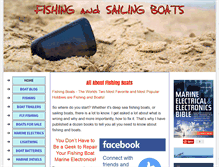 Tablet Screenshot of fishingandboats.com